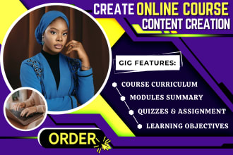 create online course content course creation for your online elearning website