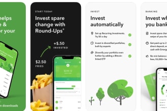 build fintech app, payment app, nfc app, neobank app, investment app like acorns