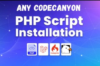 install codecanyon PHP script