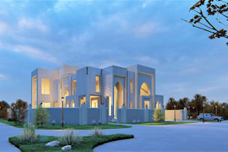 be your architect and 3d interior, exterior designer