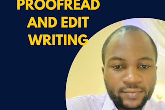 proofread and edit your writing