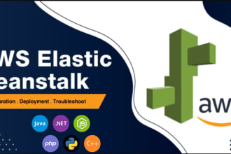 configure,deploy, fix aws elastic beanstalk, ec2,eks,ecs,rds