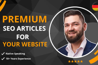 write german SEO content for your wordpress page