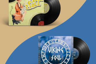 create your album cover art  or single music cover art