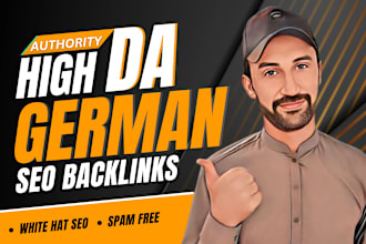 do authority link building via high da quality german de dofollow SEO backlinks