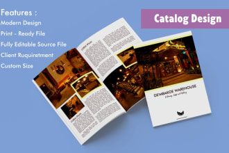 catalog design, modern photobook, wedding book print ready