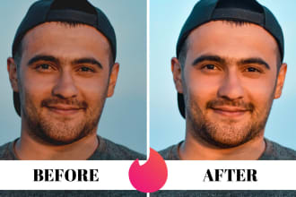 edit your 5 photos to create the perfect tinder profile