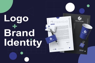 design a professional logo and full visual brand identity