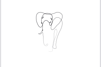 create minimalist line art tattoo with my style