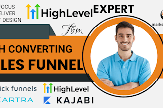 Top 5!  be your clickfunnels, kartra, kajabi, gohighlevel expert