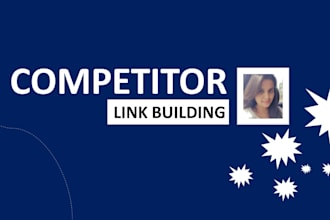 be your competitor link building person