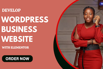 build a responsive elementor wordpress website