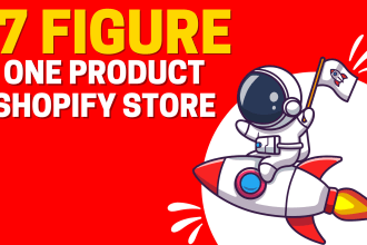 create single product shopify dropshipping store