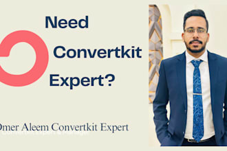 be your convertkit expert and email marketing manger