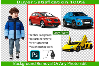 do replace background removal , cut out , transparent asap
