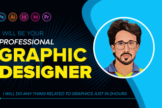 be your expert graphic designer do photoshop work