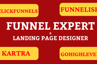 funnelish clickfunnels convertri unbounce hubspot gempages sales funnel expert