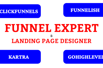 go highlevel clickfunnels funnelish kartra landing page sales funnel