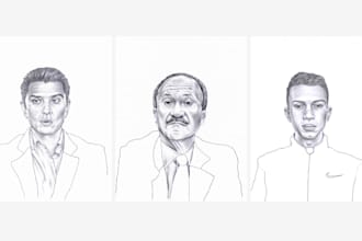 draw realistic pencil portraits for personal and editorial use