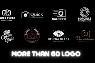 design professional photography watermark, signature logo