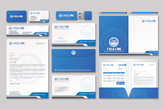 design business cards, letterhead, and stationery items