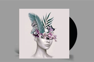 design stunning album art or album cover