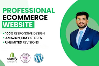 build ecommerce website professionally online store