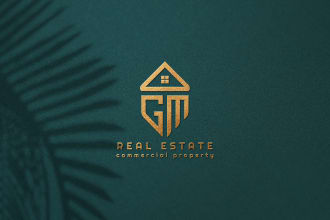 design property management or real estate logo