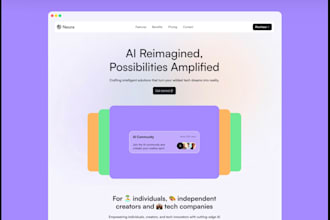design a stunning framer squarespace website