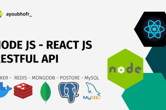 do development with nodejs and reactjs or rest api