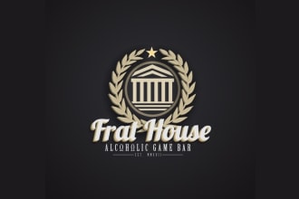 design amazing popular cute alcoholic game bar logo for your business