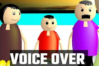 make of joke voice over