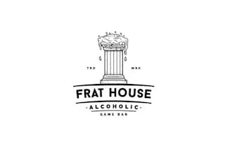 make elegant multiple brand alcoholic game bar logo for your business