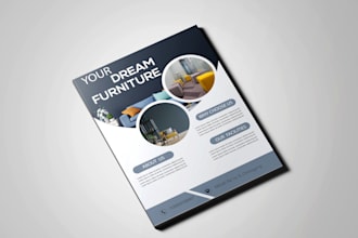 design a beautiful and high quality flyer for your business
