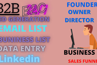 do perfect b2b lead generation data scraper business sales leads email list