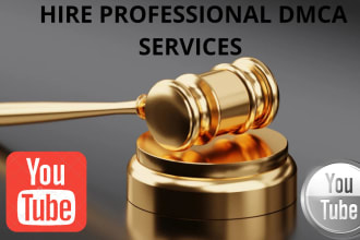 remove copyright infringing videos from youtube under dmca