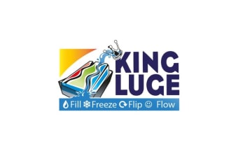 design multiple fresh clean king luge logo with free revisions