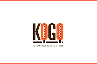 design wonderful food, drink and cafe logo