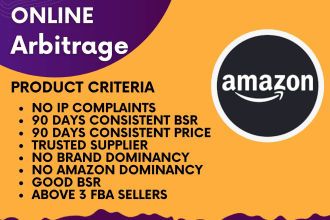 find profitable amazon online arbitrage products