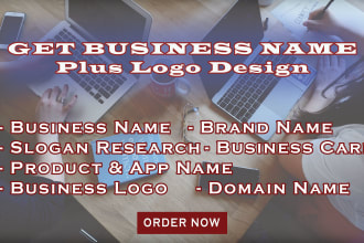 create your business name, business card and logo design