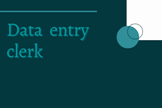 do credible data entry