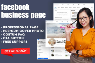 create facebook or instagram business page, fan page