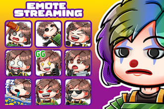 draw roblox emote sticker cute game for streamer discord