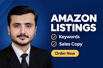 write or update your amazon listings