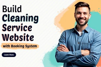 build cleaning business website for your cleaning company