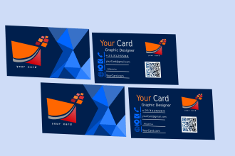 design a luxury business card, loyalty card,thank you card