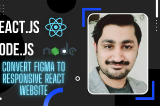 develop your application figma to react js and react native