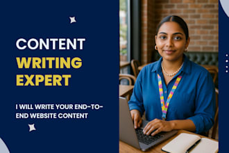 write SEO optimised website content