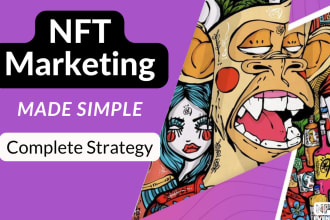 create custom nft marketing strategy and plan