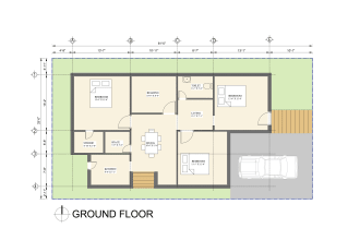 draw your architectural 2d house plans, edit old blueprints